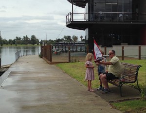 Remote Control boats at Albert Park Lake