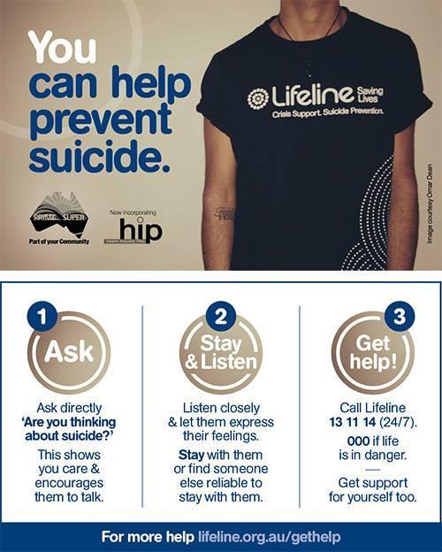 You can help prevent suicide_lifeline