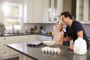 Dads take an active role in parenting their children
