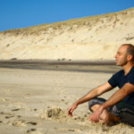 meditating dad