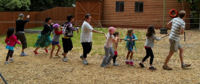single parents active kids